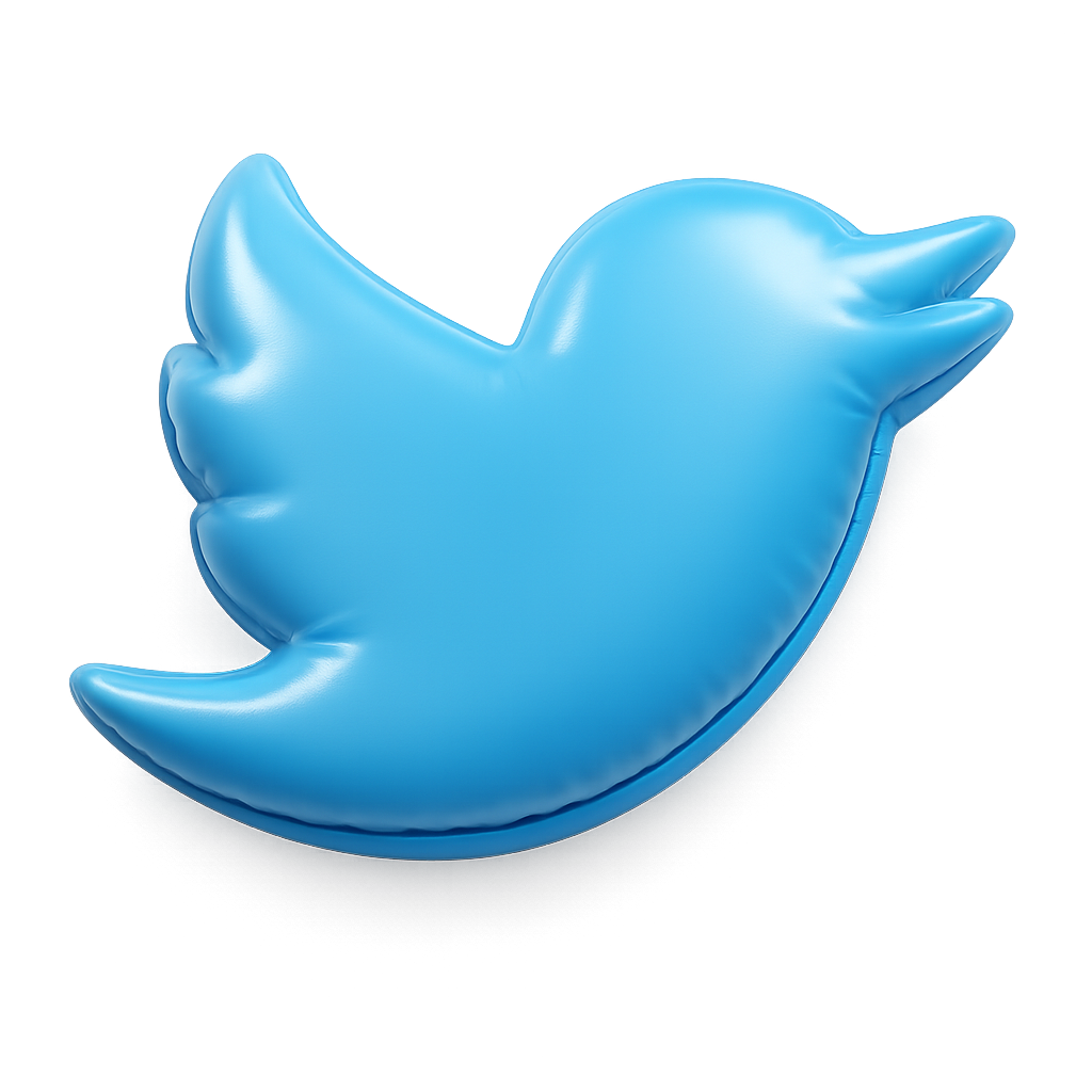 black twitter/x icon